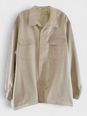 710 10/$50🏄🏻‍♀️ Cubavera Suede Button Up Shirt